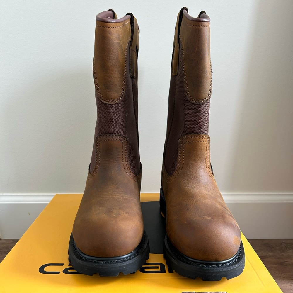 Carhartt Wellington steel toed boots